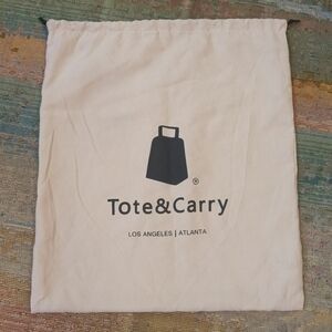 Tote & Carry Los Angeles/Atlanta Large Drawstring Purse Dust Bag